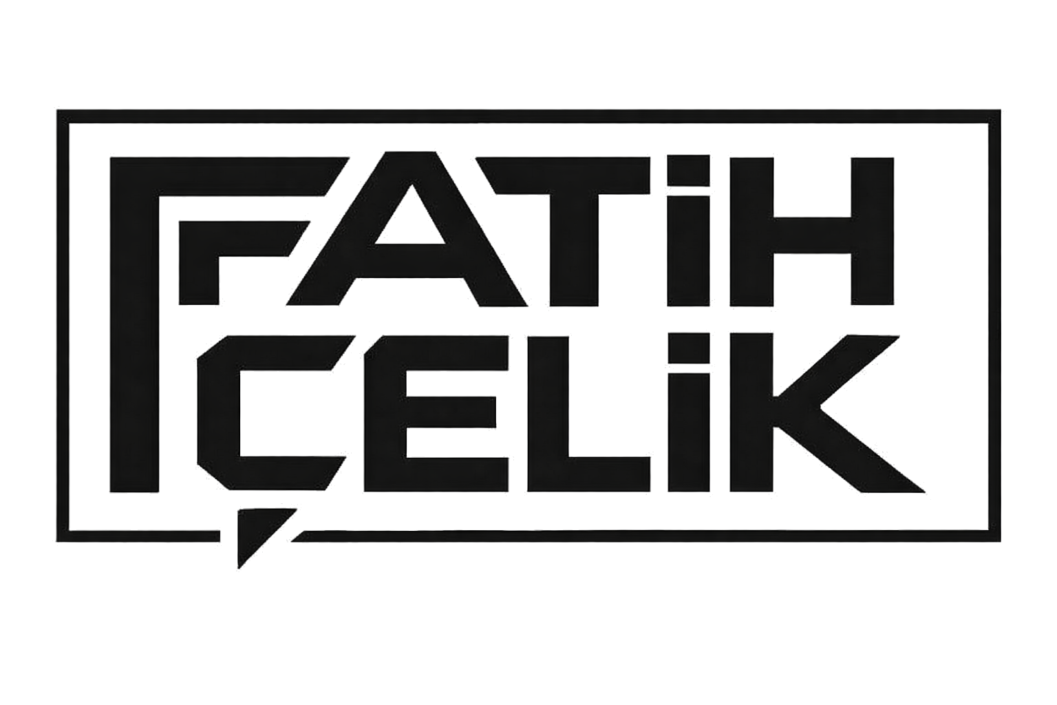 Fatih Çelik logosudur.